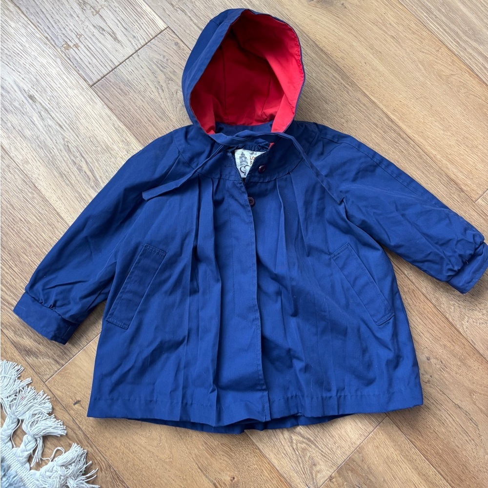 Vintage 1970’s london fog little girls smocked jacket 3t